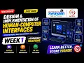 Design Implementation of Human-Computer Interfaces Week 1 Assignment Answers 2026 NPTEL July 2026