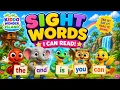 Learn Sight Words THE AND A I SEE More Kids Educational Adventure Song Quiz