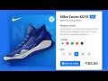 Responsive Animated Product Card Using HTML CSS JavaScript
