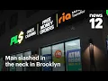 Man slashed inside PLS Check Cashers in Flatbush suspect on the loose News 12