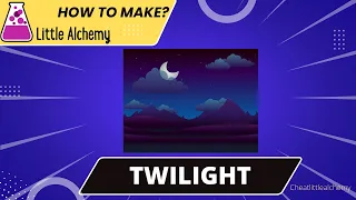 Little Alchemy Cheats-How To make Twilight Walkthrough Hints Guide Combo