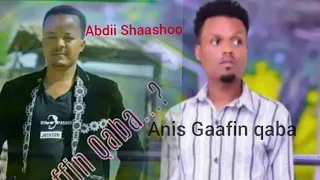Abdii Shaashoo Anis Gaaffin Qaba New Oromo Music Official Audio 2025 