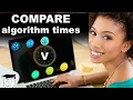 Compare Sorting Algorithms Times in Python