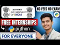 2025 FREE Python Internships DON T MISS Govt Python Internships