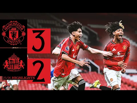 SEMI-FINAL Bound! | Man Utd v Sunderland | FA Youth Cup | Academy Highlights π