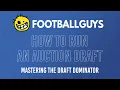 Mastering the Draft Dominator How To Run An Auction Draft