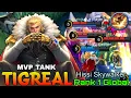 Download Lagu Unstoppable Tigreal Perfect Gameplay - Top 1 Global Tigreal by Hissi Skywalker - Mobile Legends