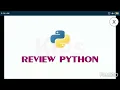 Review Python grade 8