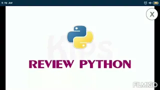 Review Python grade 8