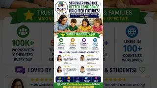 Stop Paying for Math Worksheets This Site is 100 Free Math Worksheet Hub
