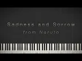 Download Lagu Sadness and Sorrow - Naruto \\\\ Synthesia Piano Tutorial