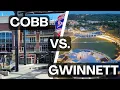 What is the best county in the North Atlanta metro area Cobb vs Gwinnett counties in Georgia