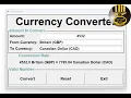 How to Create a Currency Converter using Tkinter in Python - Part 2 of 2