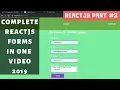 ReactJS Forms Tutorial in One in Hindi Form Validation in React in Hindi