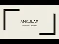 Angular Templates in Tamil