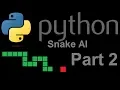 Snake AI GUI creation Python Part 2