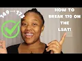 Three Tips on Breaking into the 170s on the LSAT