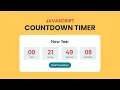Build a Countdown Timer in Javascript
