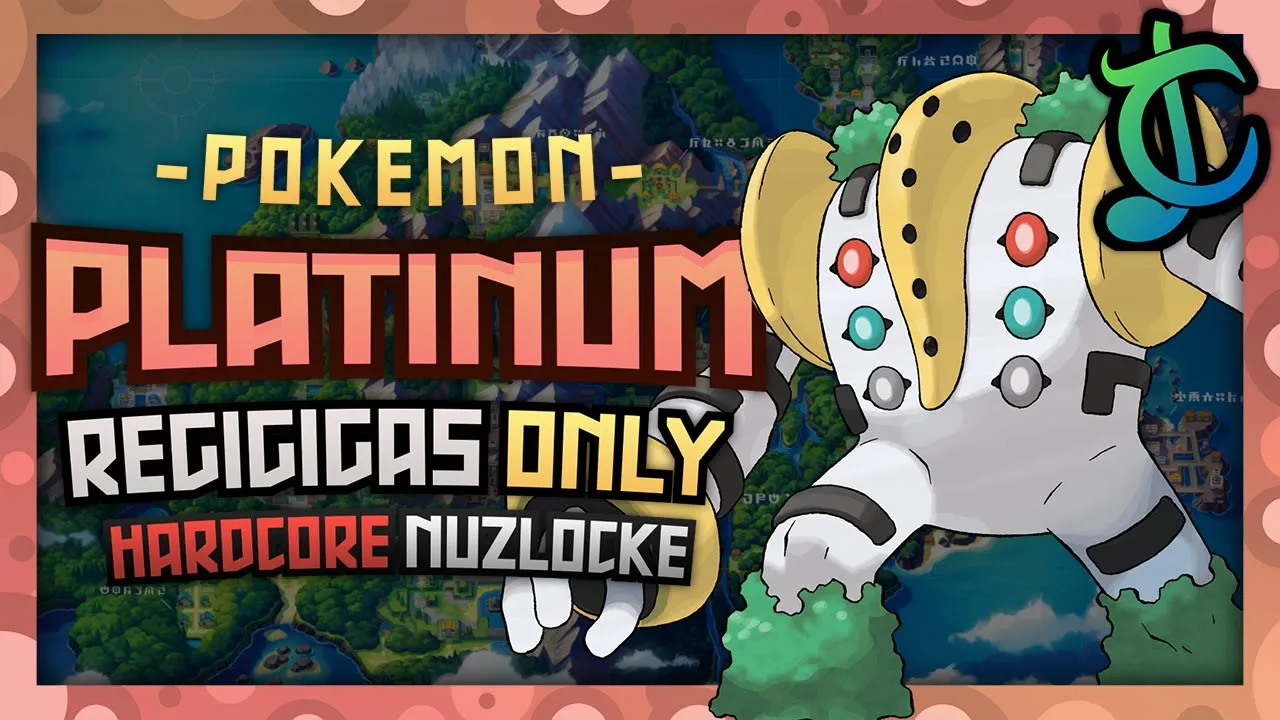 Can I Beat A Pokémon Platinum Hardcore Nuzlocke With Only One REGIGIGAS? (No Items/Overleveling)