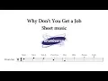 Download Lagu Why Don't You Get A Job by The Offspring - Drum Score (Request #46)