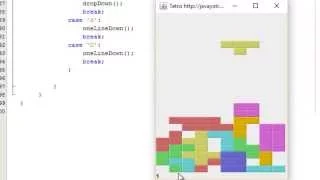 juego Tetris desarrollado en java codigo tutorial