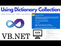 Do not use Arrays Learn Dictionary in VB NET Beginner Guide