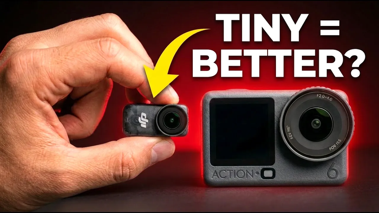 DJI Osmo Nano vs Action 6