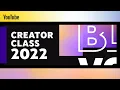 A video introducing the YouTubeBlack Creators Class of 2022