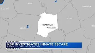 Kentucky State Police Investigating Escape At Franklin County Jail