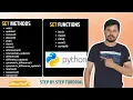 Python Tutorials For Beginners in Telugu - Tutorial 5 Python Set DataType in Telugu
