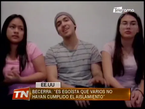 Becerra: Es egoísta que varios no hayan cumplido el aislamiento