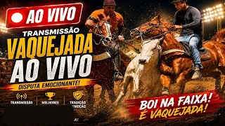 π΄ VAQUEJADA AO VIVO | BOI NA FAIXA E PEGAS EMOCIONANTES NA PISTA ππ₯
