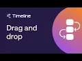 Rearrange Tasks Milestones Swimlanes and Sub-swimlanes with drag and drop Lucen Timeline