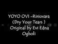 Yoyo - Ririovara Cover (Original by Edna Evi, Nigeria's Queen of Reggae music )