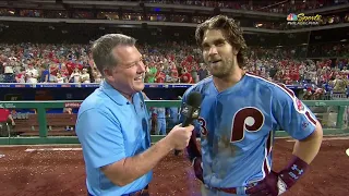 Download Bryce Harper's walk-off grand slam (Full at-bat and post game interview) MP3