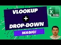How to Use VLOOKUP with Drop-Down List in Excel Step-by-Step Tutorial