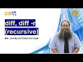 diff diff - r recursive