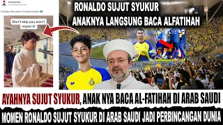 Download Cristiano Ronaldo Sujud Syukur Usai Cetak Gol Di Al Nassr \u0026 Ronaldo JR Baca Al Fatihah Di Arab Saudi MP3