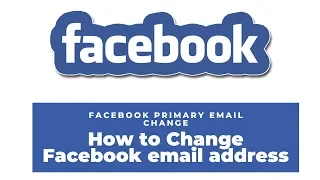 how to change primary email address on facebook facebook ki email id kaise change kare 2020