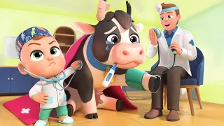 The Zoo Hospital Song 4K | Lalafun Nursery Rhymes & Kids Songs