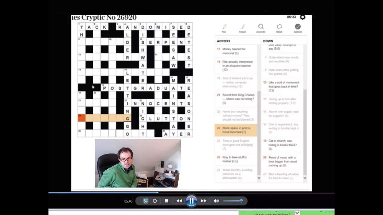 How to solve The Times crossword: 28 Dec 17