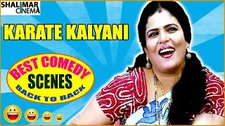 karate kalyani best comedy scenes back to back latest telugu comedy scenes shalimarcinema