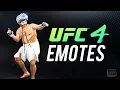 UFC 4 - ALL NEW EMOTES TAUNTS MORE