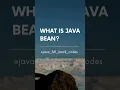 what is java Bean