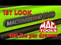 Mac Tools New Macsimizer Toolbox With 400 Lbs Per Drawer Capacity We Take A Close Look At It