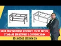 Solid Edge Weldment Assembly Sketch Standard Structures and Customization Session 29