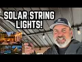 CHEAP Solar String Lights Installation Review Step By Step Fast Easy