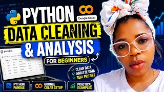 Python Data Cleaning Analysis for Beginners Google Colab Setup Pandas Tutorial