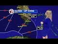 Saturday 7 a m update on Tropical Depression Eta