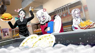 Cooking with the Lower Moons demon slayer vr